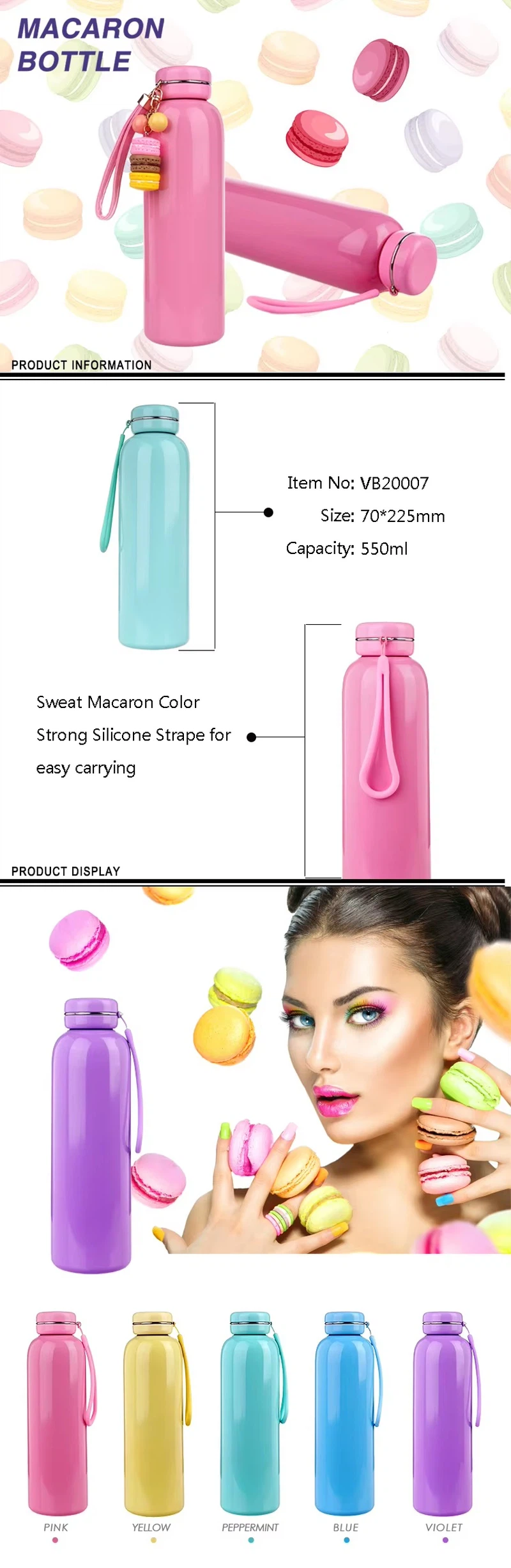 Macarons Vacuum bottle supplier3 Macarons Vacuum bottle supplier3