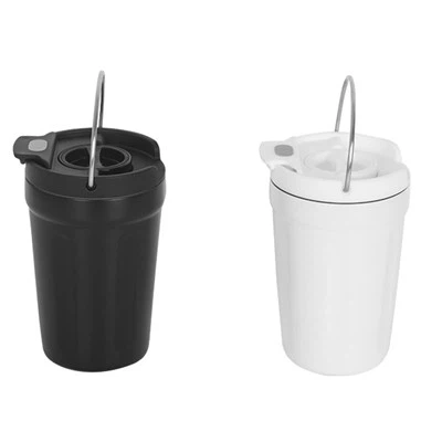 Taza de té térmica Travellingl de 300ml, tazas aislantes, taza de té al vacío de acero inoxidable con tapa multifunción