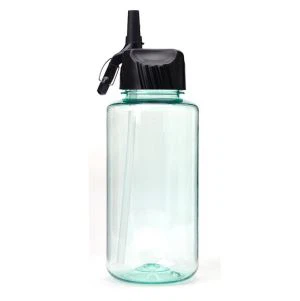 Botella de agua libre del deporte de 34oz 1000ml Bpa plástico con la paja
