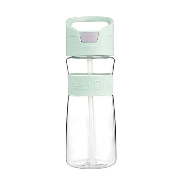 Customize Water Bottle With Bounce Straw Lid