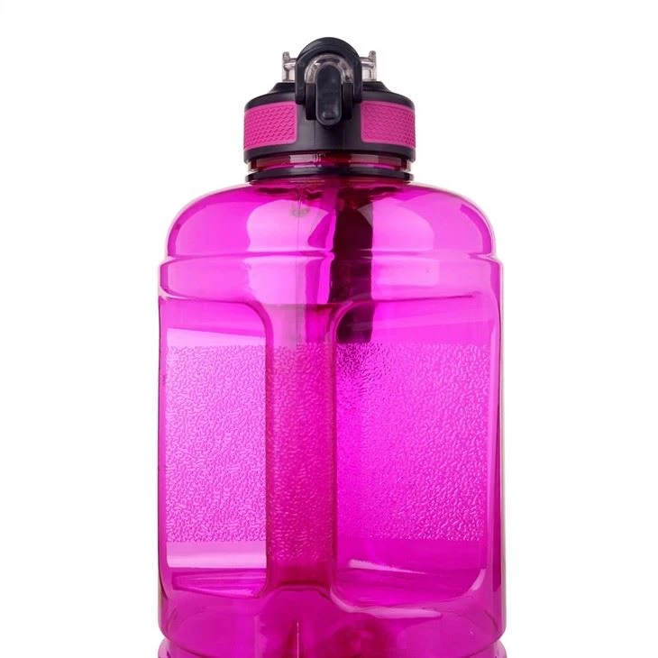 90oz Gallon Bottles Big Size Custom Logo Gym Straw Water Bottles With Handle